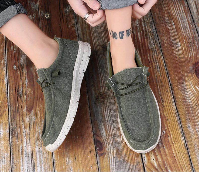 Burns Loafers Sommersko Til Mænd - Khaki