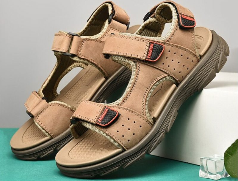 Cacique Gåsandaler Til Mænd - Khaki