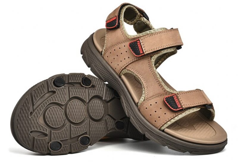Cacique Gåsandaler Til Mænd - Khaki