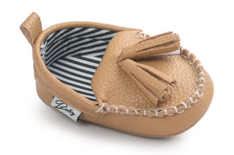 Caleb Baby Drenge Loafer Casual Sko - Khaki