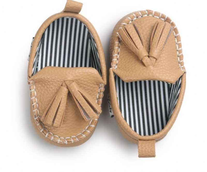 Caleb Baby Drenge Loafer Casual Sko - Khaki