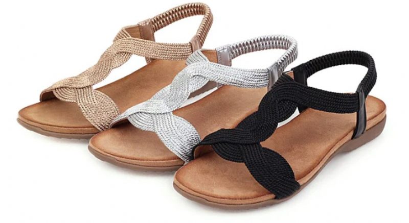 Calida Sandal Til Kvinder - Guld