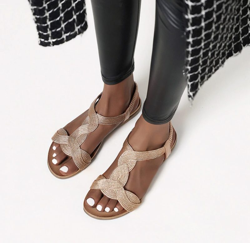 Calida Sandal Til Kvinder - Guld
