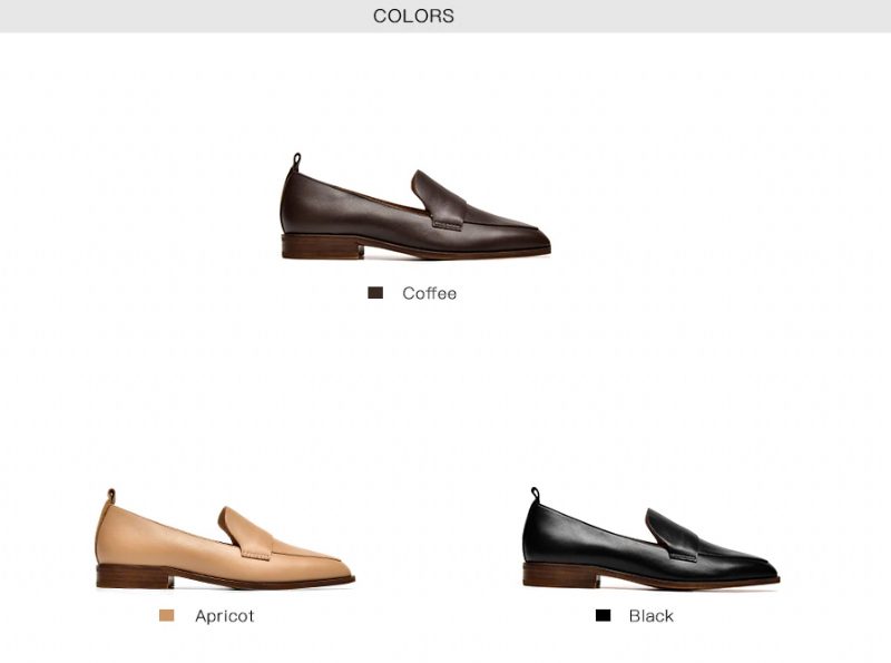 Calixto Kvinders Afslappede Slip-on Loafer Sko - Kaffe