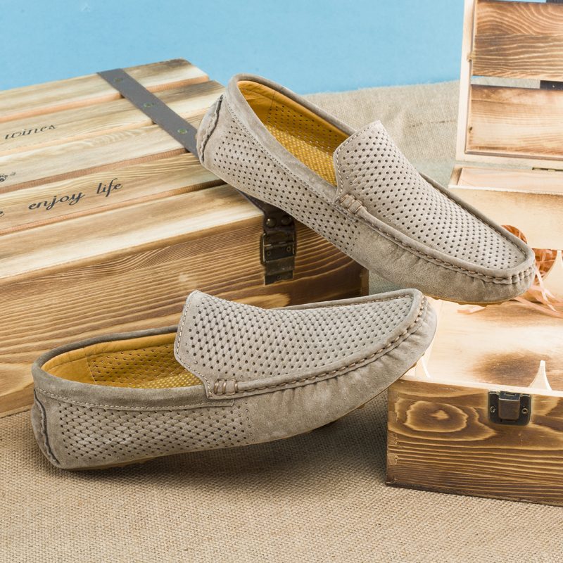 Callum Loafers Fritidssko Til Mænd - Khaki