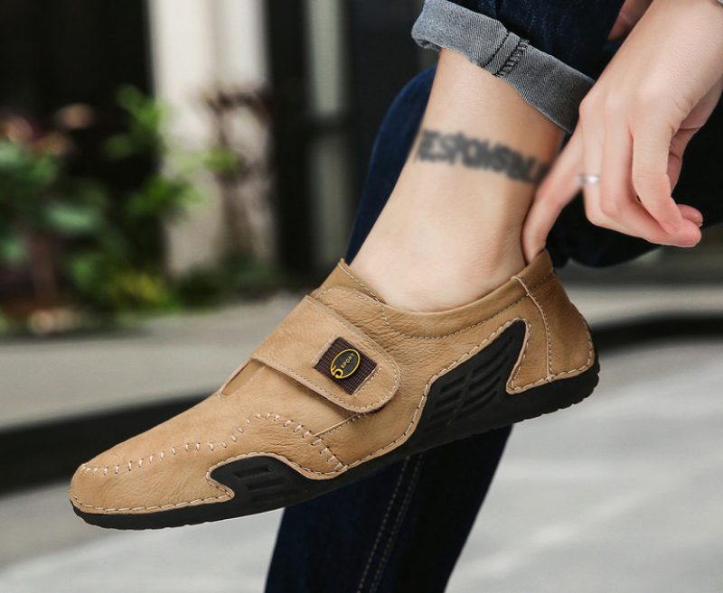 Calu Loafers Fritidssko Til Mænd - Brun