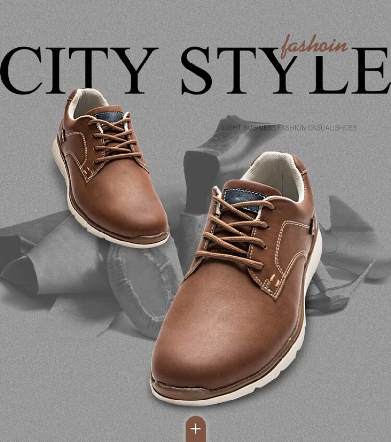 Cambridge Casual Sneakers Til Mænd - Brun