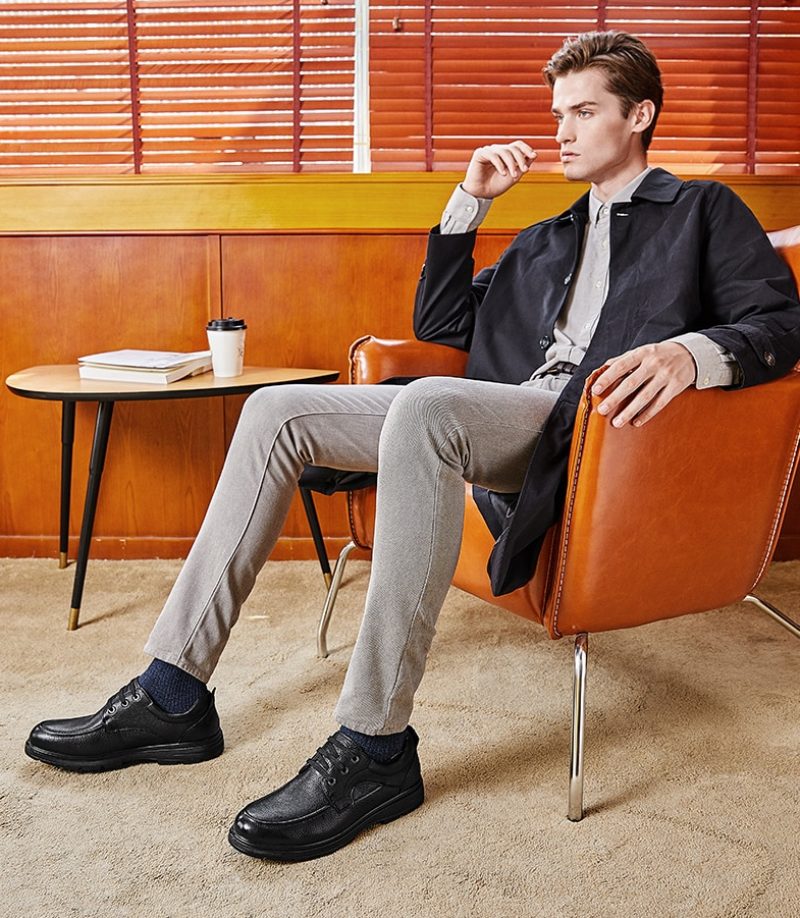 Cambridge Fashion Loafer Til Mænd - Sort