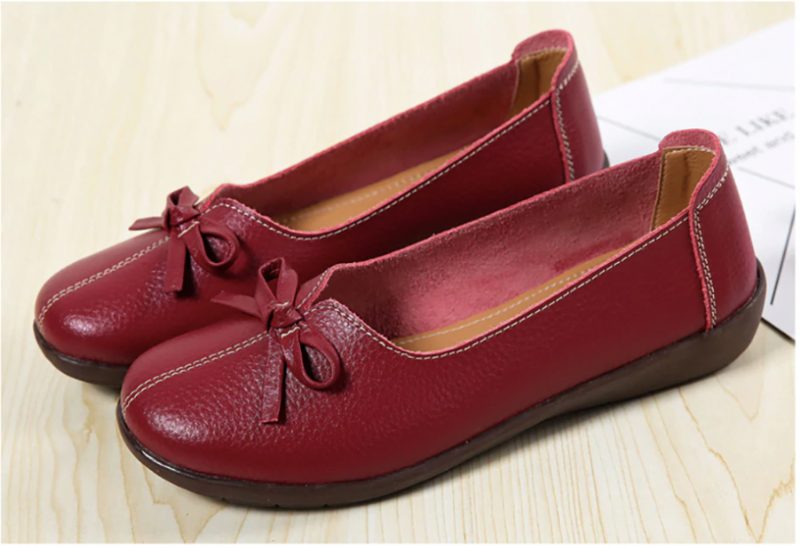 Camelia Dame Loafer Sko - Vinrød