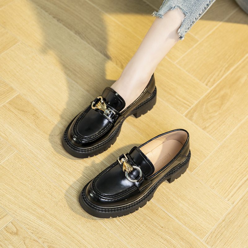 Camila Dame Loafer Sko - Beige