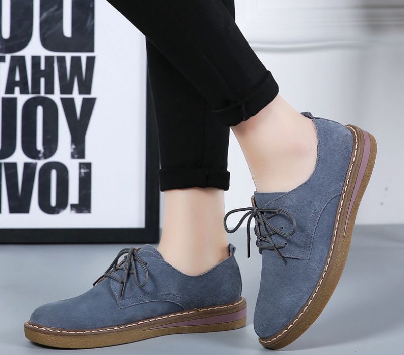 Camile Oxford Loafer Til Kvinder - Beige
