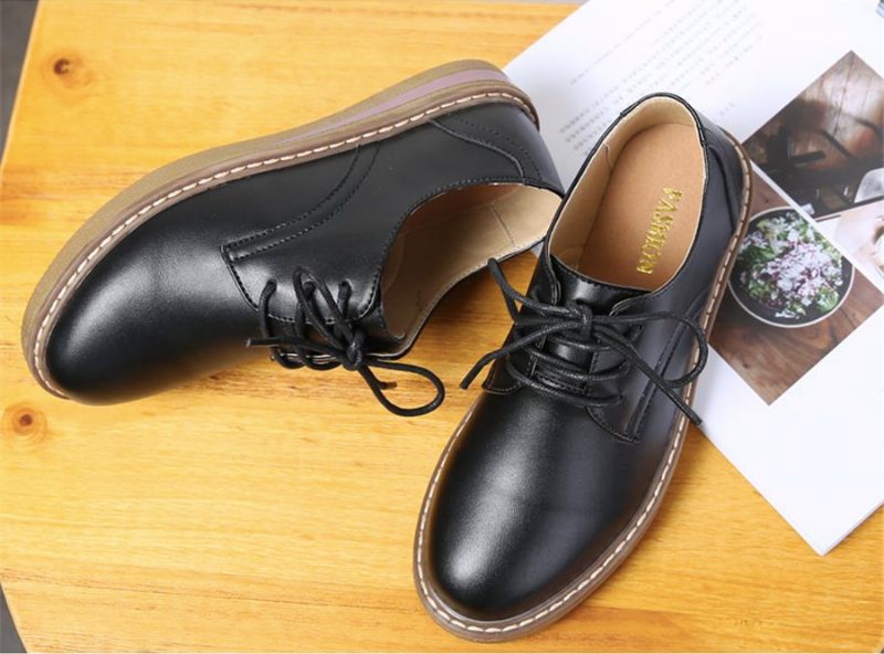 Camile Oxford Loafer Til Kvinder - Beige
