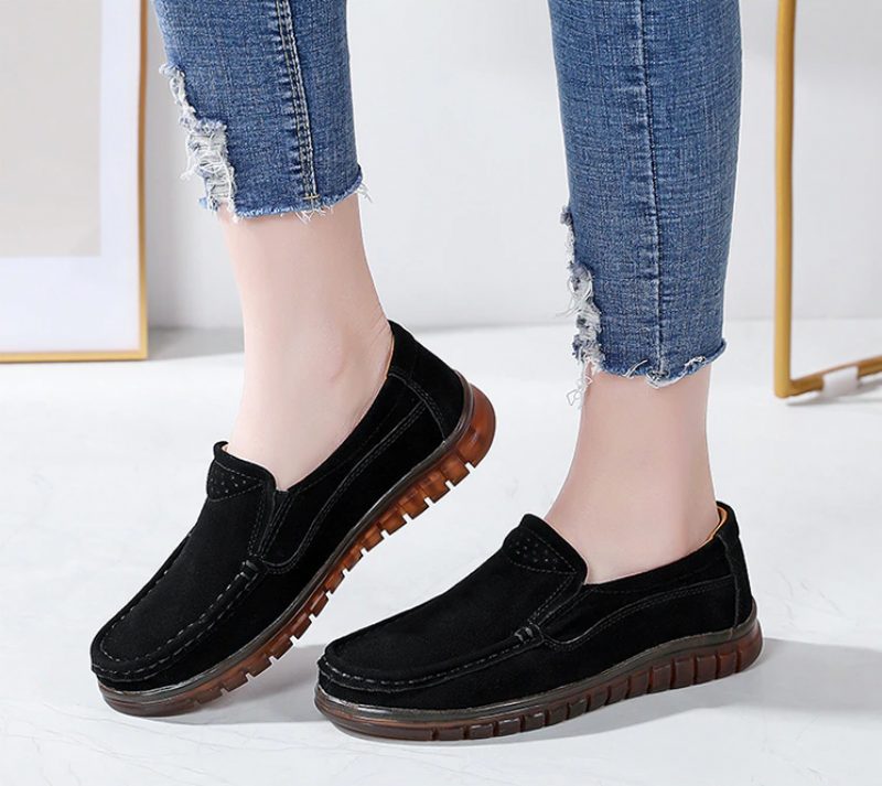 Capra Dame Loafers Sko - Beige
