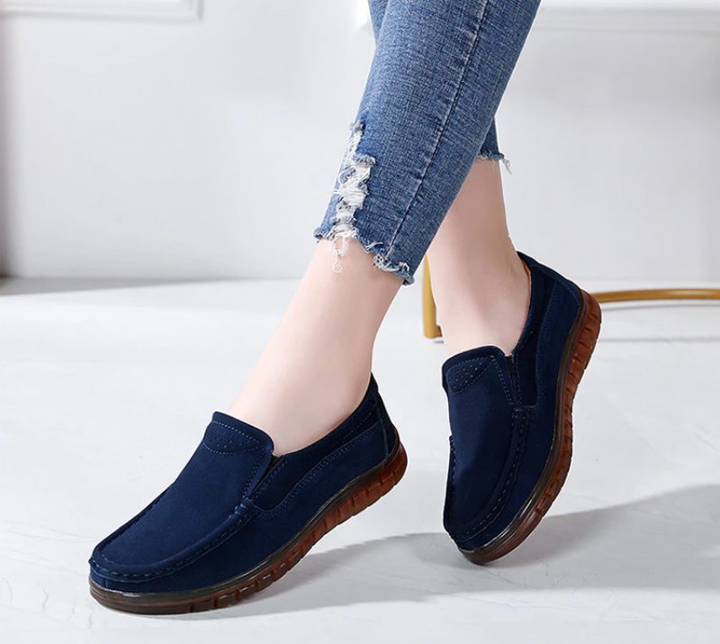 Capra Dame Loafers Sko - Beige