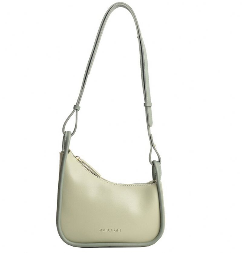 Capricho Crossbody-håndtaske I Imiteret Læder Til Kvinder - Grøn