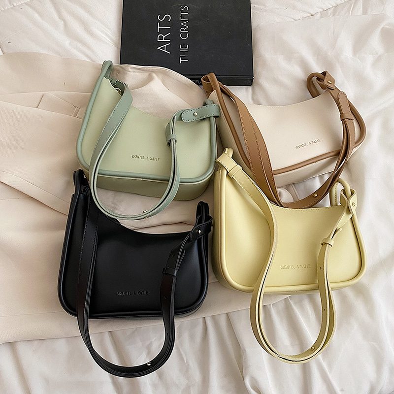 Capricho Crossbody-håndtaske I Imiteret Læder Til Kvinder - Grøn