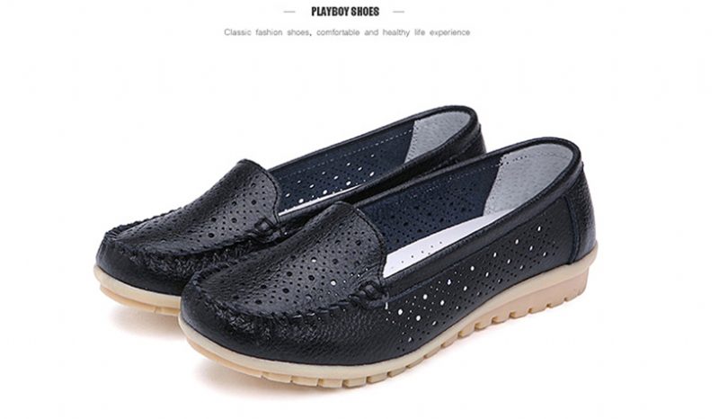 Caracolito Loafer Sorte Sko Til Kvinder - Sort