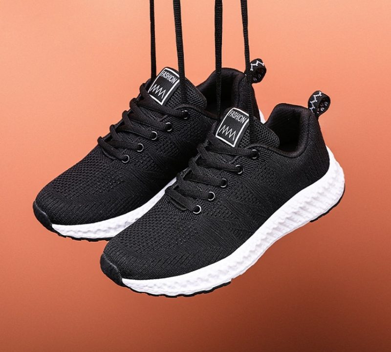 Carlie Sneaker Sorte Sko Til Kvinder - SortHvid