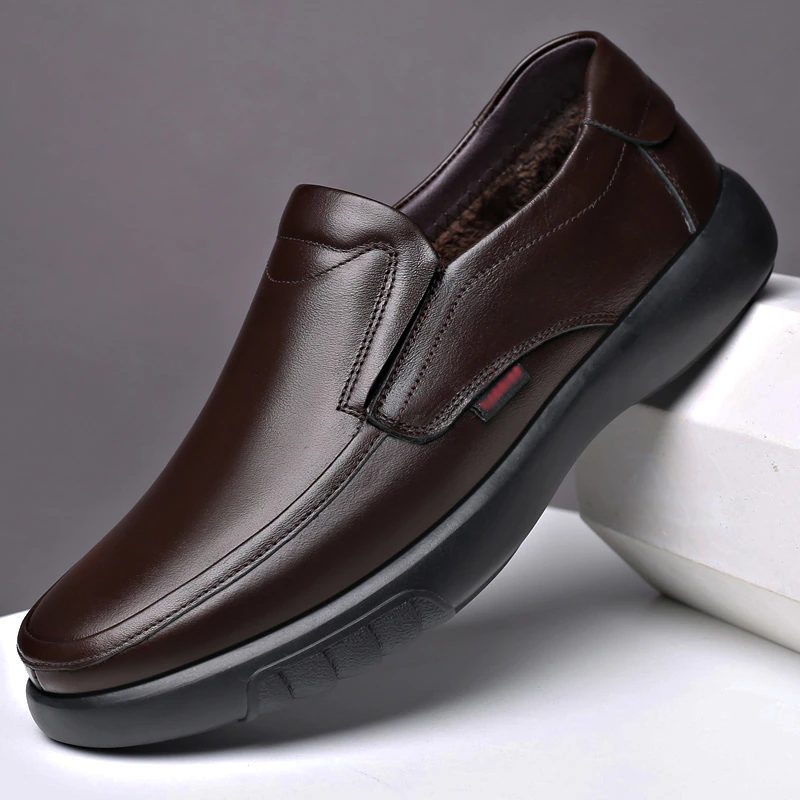 Carlo Loafers Dress Sko Til Mænd - Sort