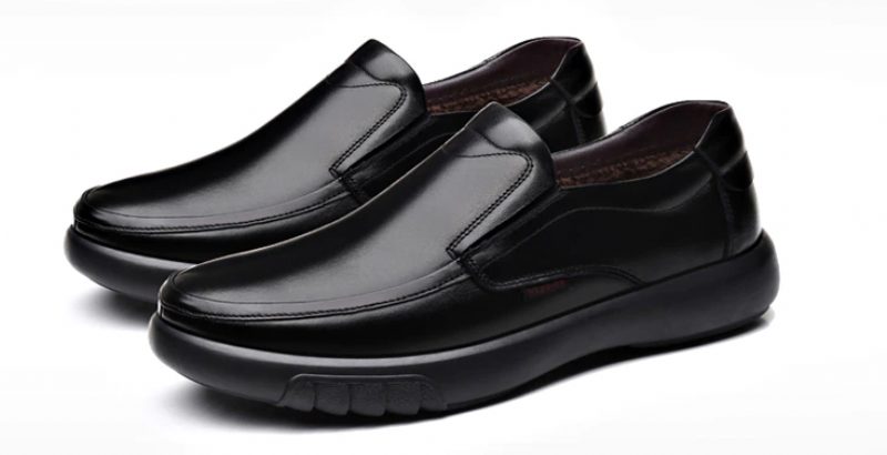 Carlo Loafers Dress Sko Til Mænd - Sort