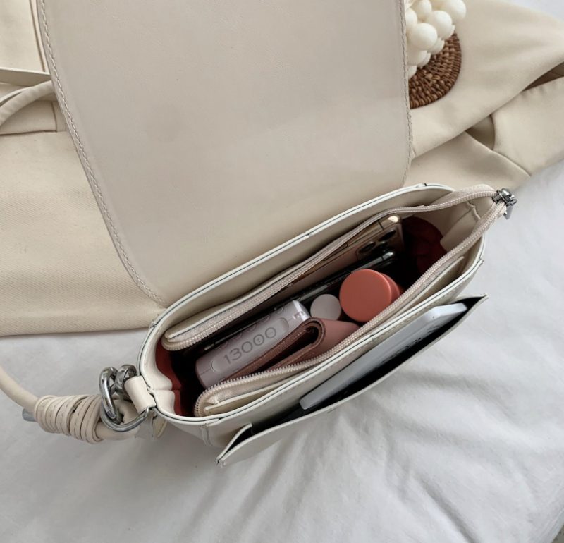 Carmenza Håndtaske Til Kvinder - Beige