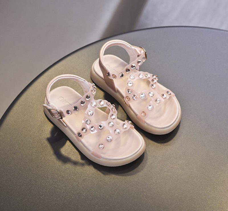 Carol Pigekjole Sandal - Sort