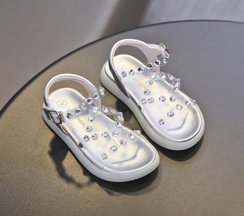 Carol Pigekjole Sandal - Sort