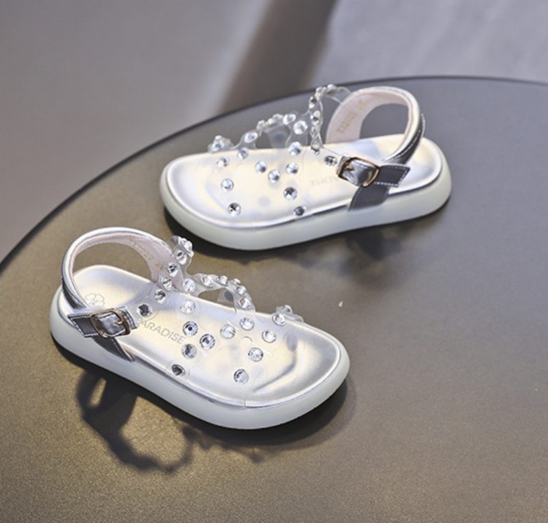Carol Pigekjole Sandal - Sort