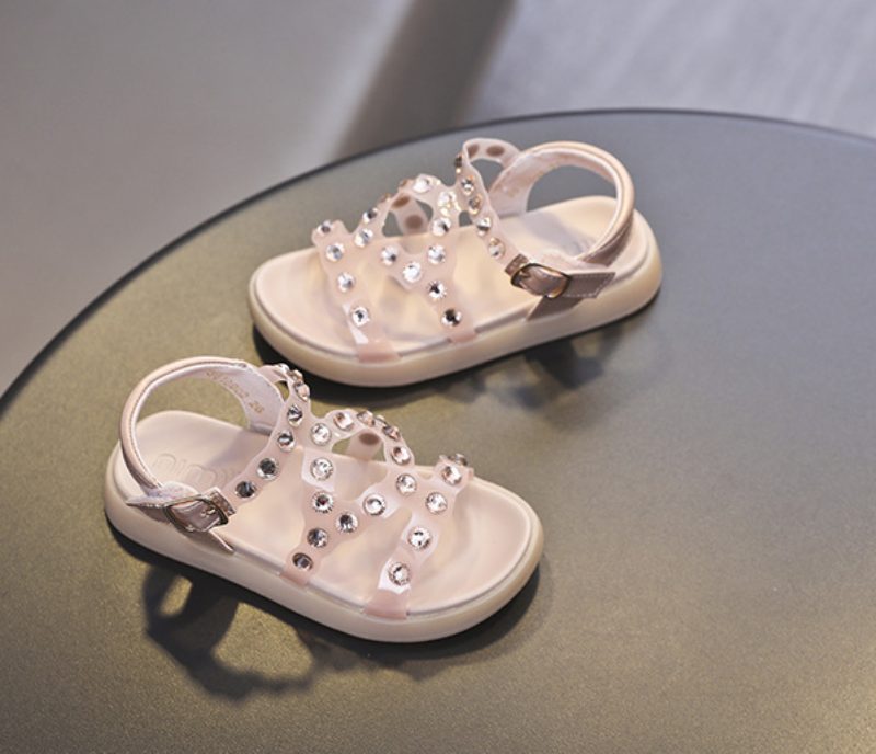 Carol Pigekjole Sandal - Sort