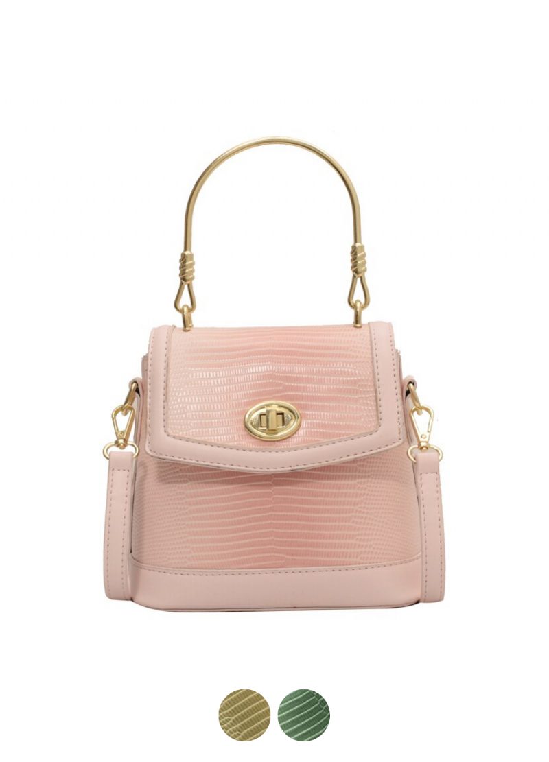 Caruso Mini Læder Crossbody Håndtaske Til Kvinder