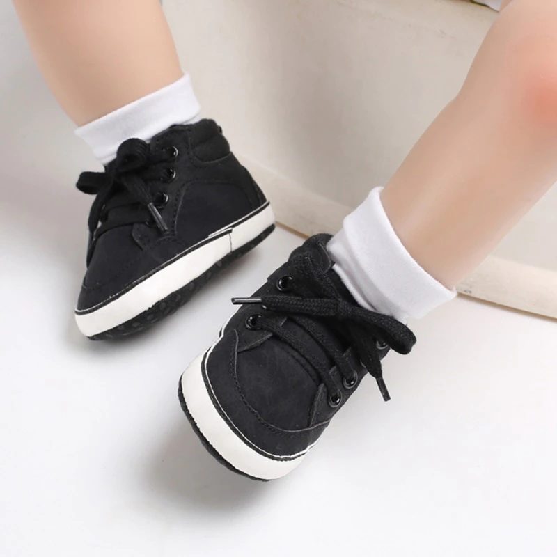 Casual Sneakers Fra Daimer Til Drenge - Brun