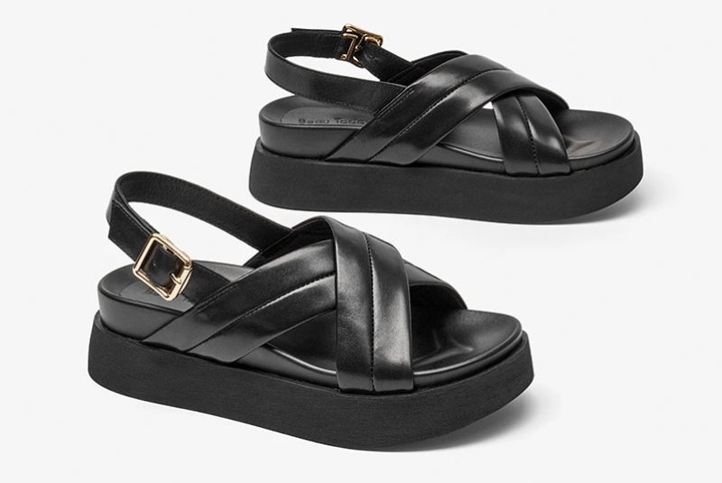 Catalina Sandal Til Kvinder - Sort