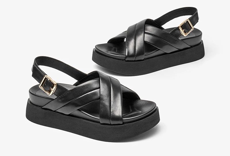 Catalina Sandal Til Kvinder - Sort