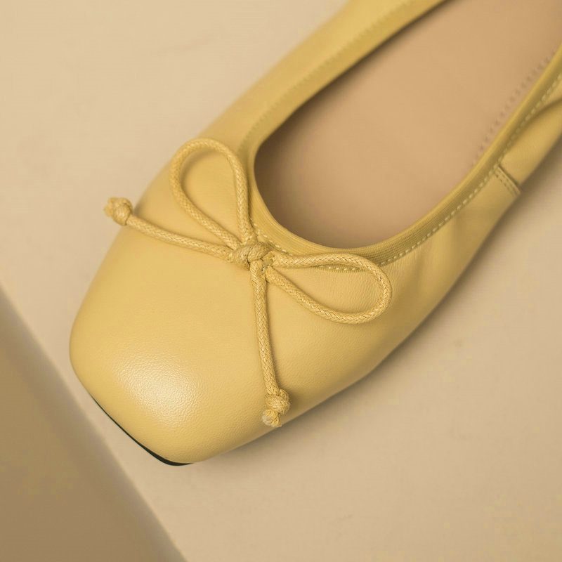 Catalina Slip On Flats Til Kvinder - Gul
