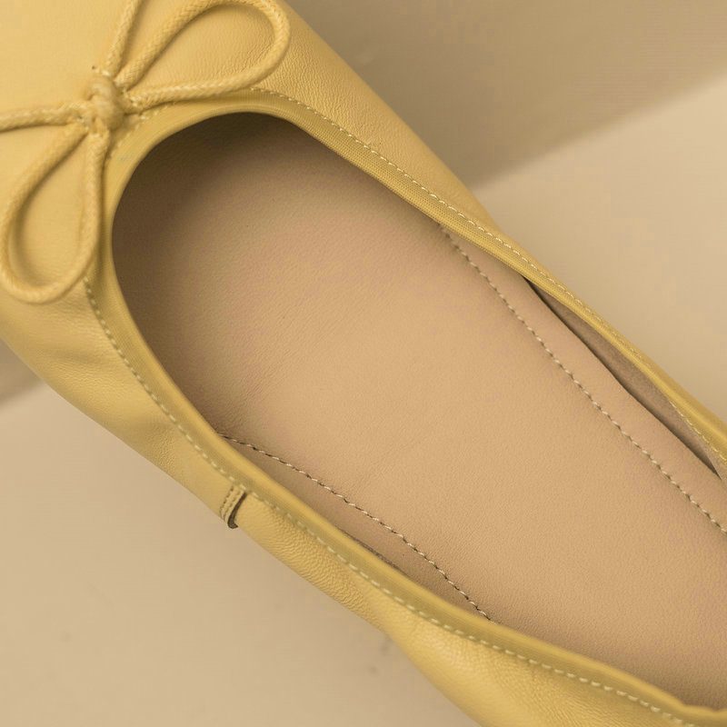 Catalina Slip On Flats Til Kvinder - Gul