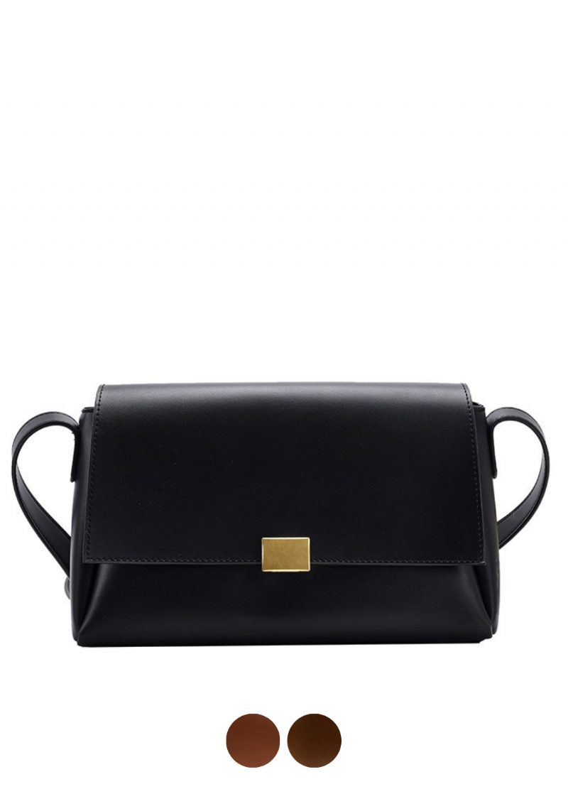 Ceci Ensfarvet Crossbody-håndtaske Til Kvinder