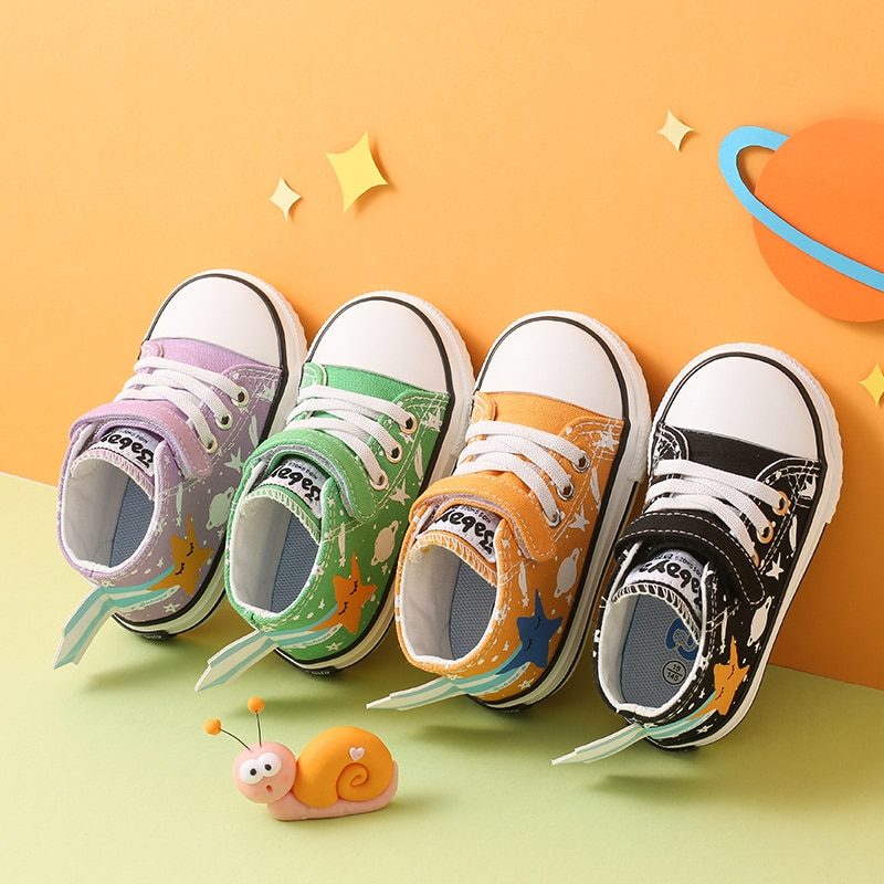 Cerati Unisex High Top Sneaker Til Børn - Grøn