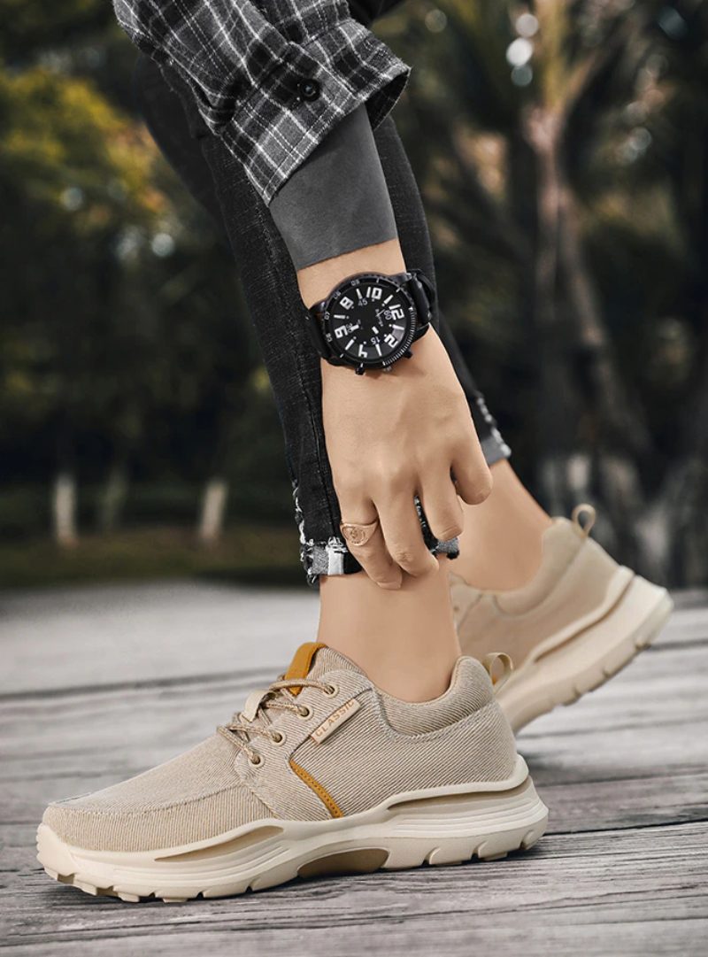 Charley Loafers Fritidssko Til Mænd - Khaki