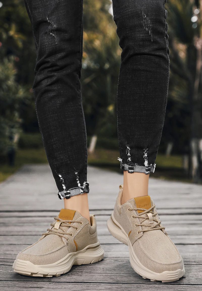 Charley Loafers Fritidssko Til Mænd - Khaki