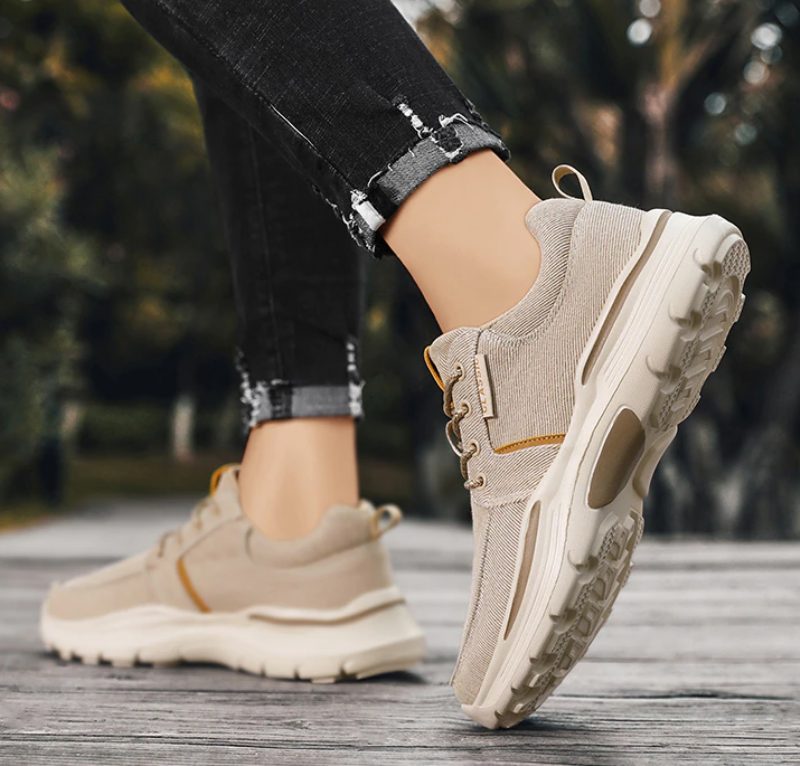 Charley Loafers Fritidssko Til Mænd - Khaki