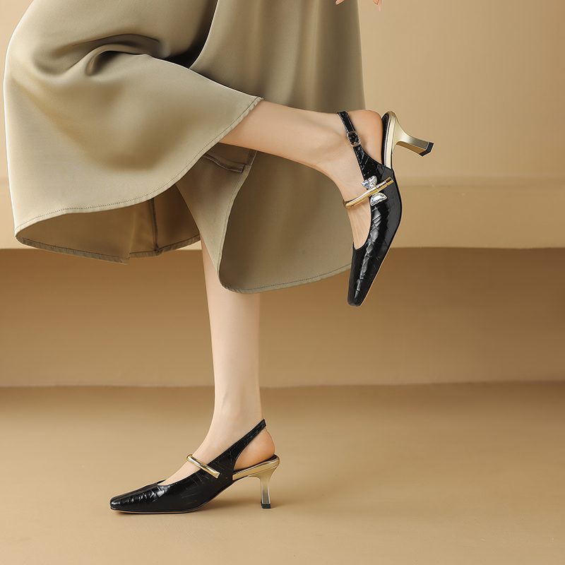 Charlotte Elegante Festsandaler Til Kvinder - Gylden
