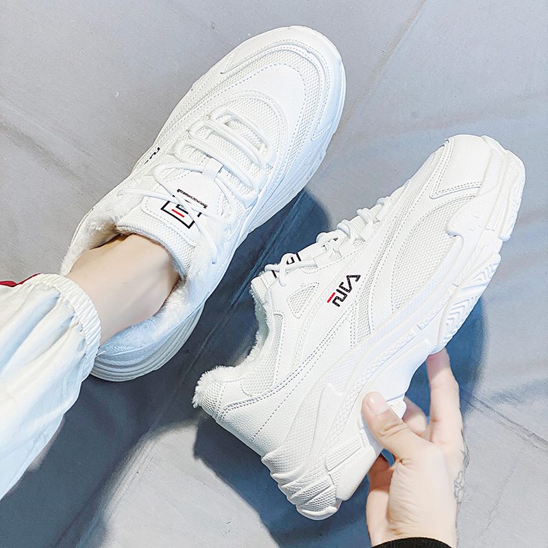 Charly Unisex Sneaker - Hvid Pels