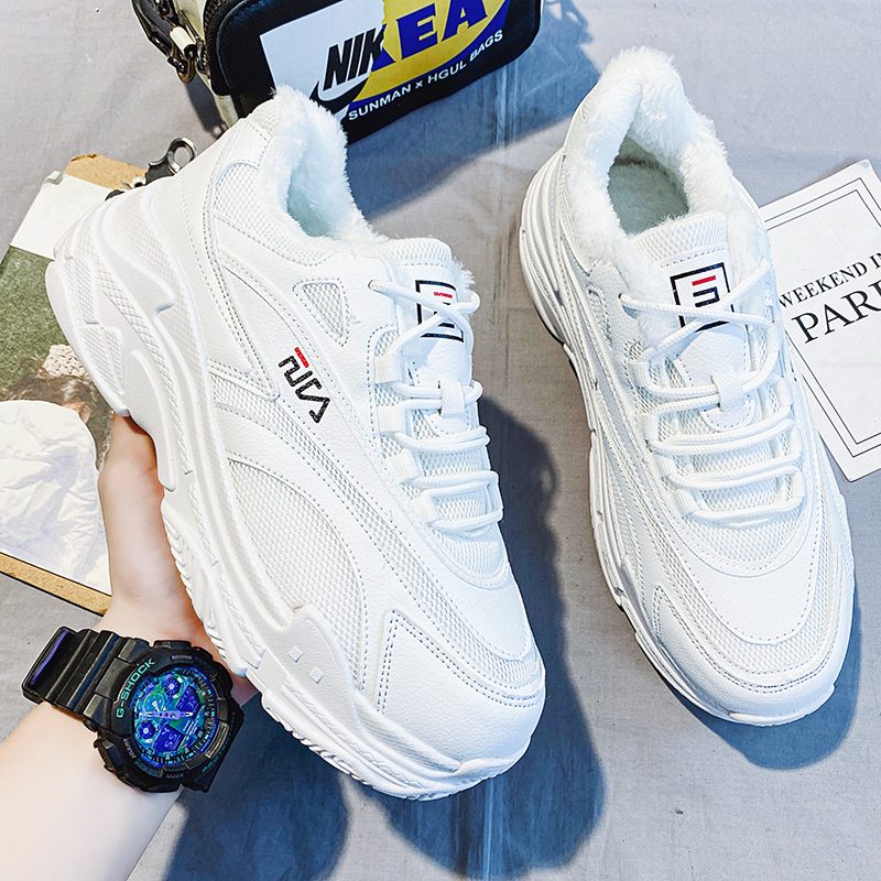 Charly Unisex Sneaker - Hvid Pels