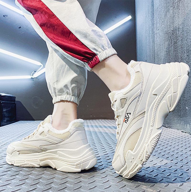 Charly Unisex Sneaker - Hvid Pels