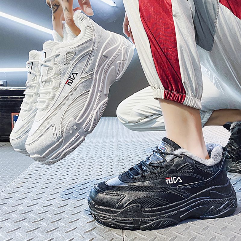 Charly Unisex Sneaker - Hvid Pels