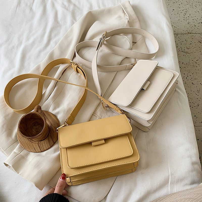 Chelique Crossbody-håndtaske I Læder Til Kvinder - Sort