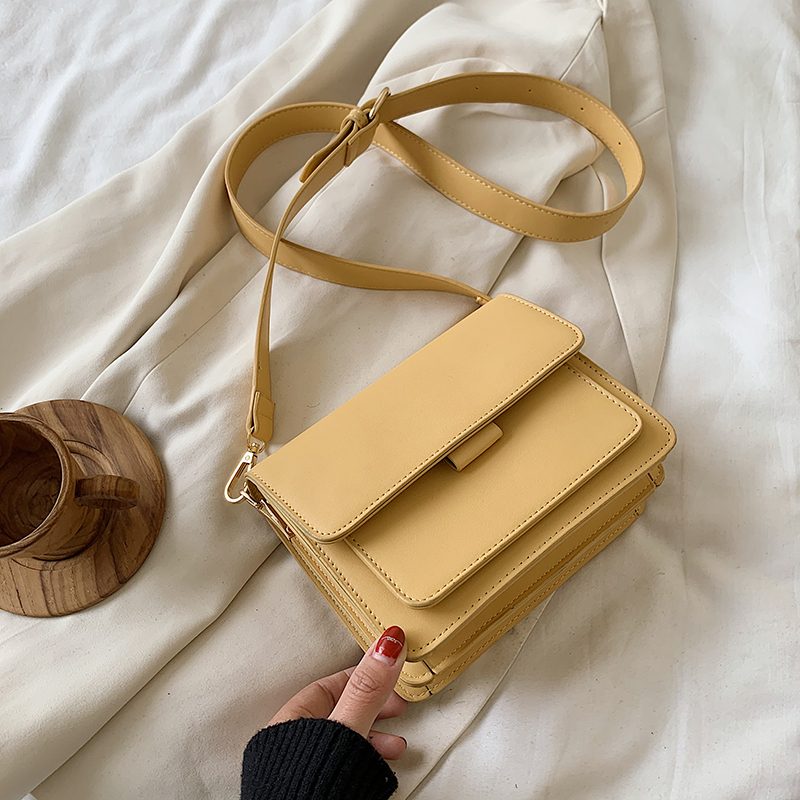 Chelique Crossbody-håndtaske I Læder Til Kvinder - Sort