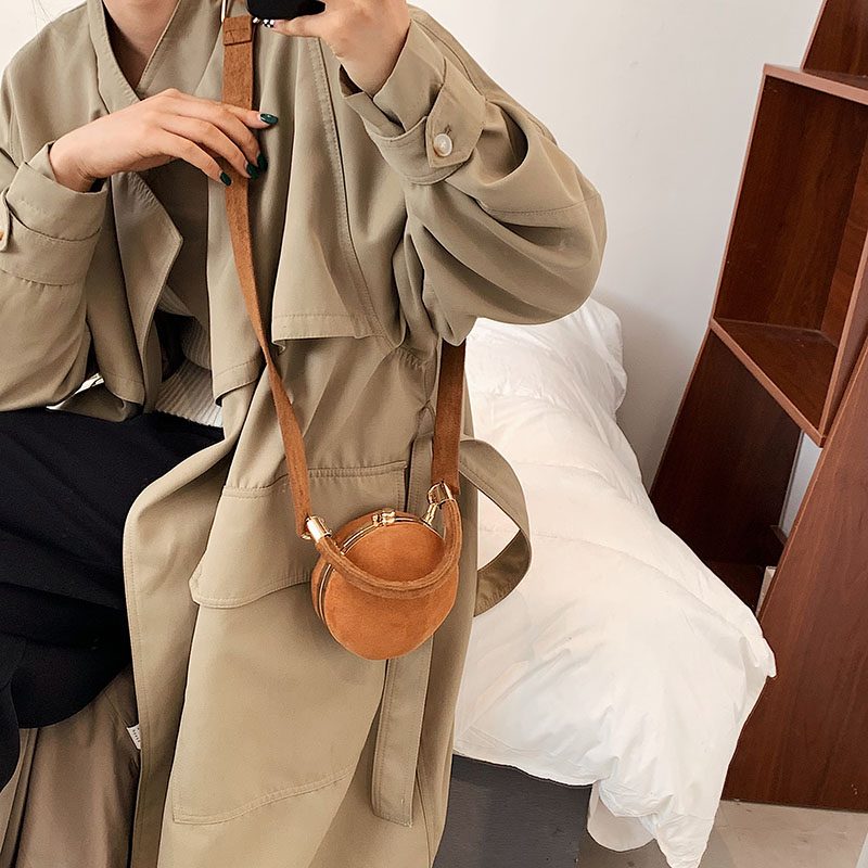Chelito Crossbody-håndtaske I Minilæder Til Kvinder - Grøn