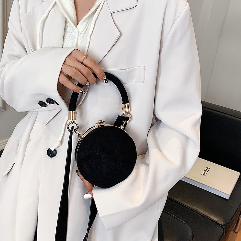 Chelito Crossbody-håndtaske I Minilæder Til Kvinder - Grøn