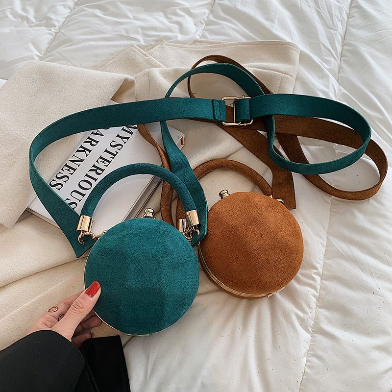 Chelito Crossbody-håndtaske I Minilæder Til Kvinder - Grøn